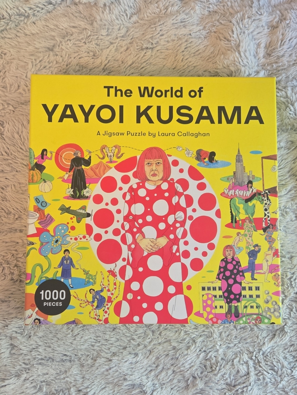 The World of Yayoi Kusama 1000-Piece Puzzle Surrealist Pop-art Puzzle